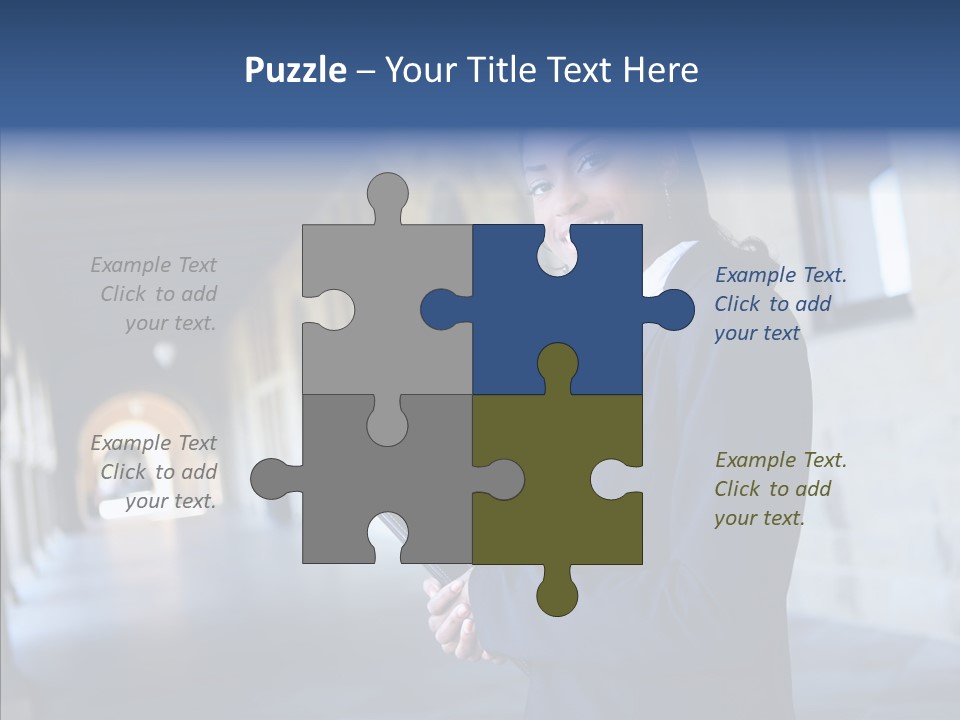 Contemporary Work Expression PowerPoint Template