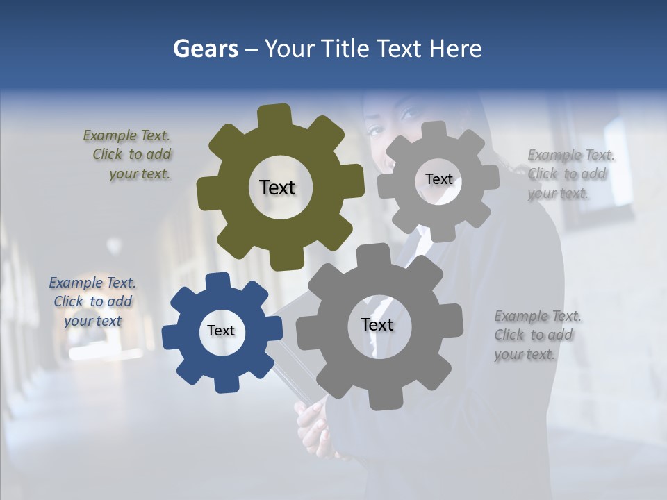 Contemporary Work Expression PowerPoint Template