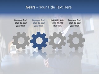 Contemporary Work Expression PowerPoint Template