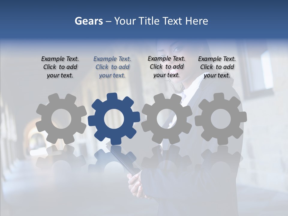 Contemporary Work Expression PowerPoint Template