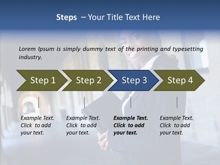 Contemporary Work Expression PowerPoint Template