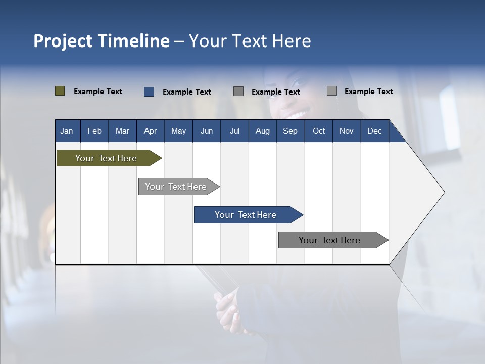 Contemporary Work Expression PowerPoint Template