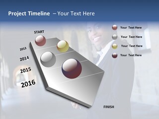 Contemporary Work Expression PowerPoint Template