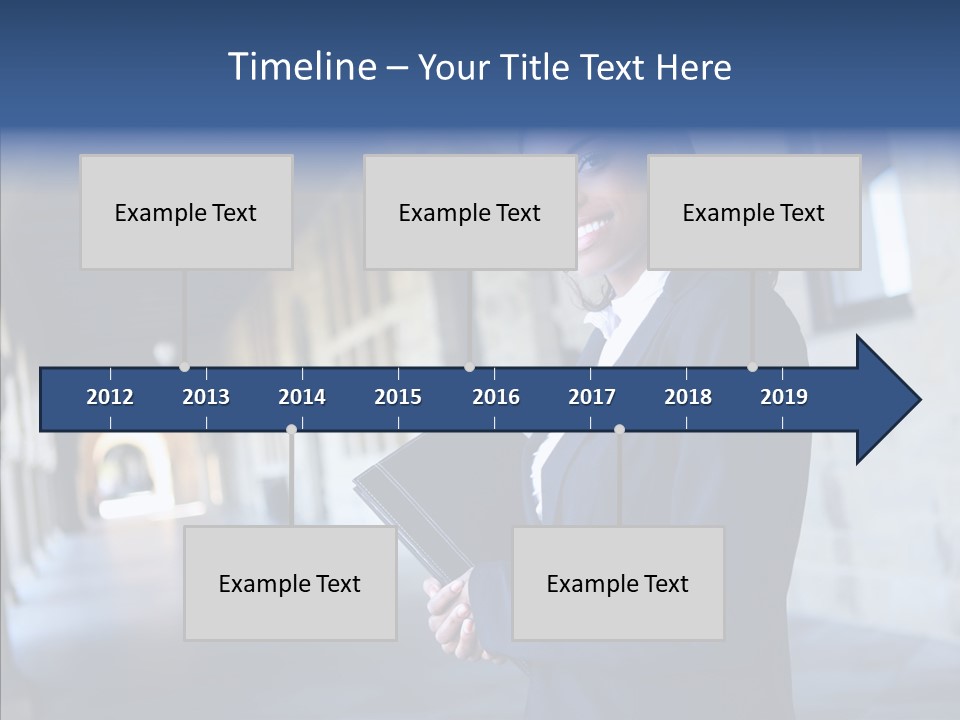 Contemporary Work Expression PowerPoint Template