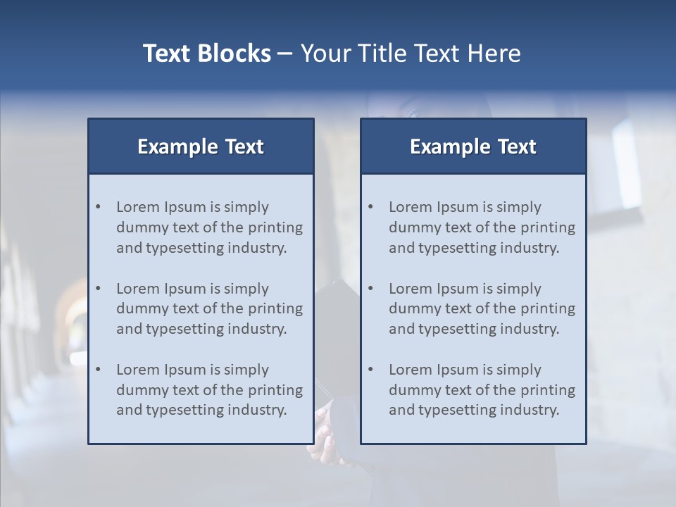 Contemporary Work Expression PowerPoint Template