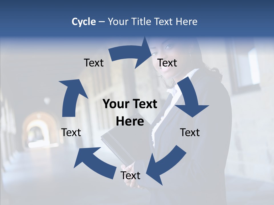 Contemporary Work Expression PowerPoint Template