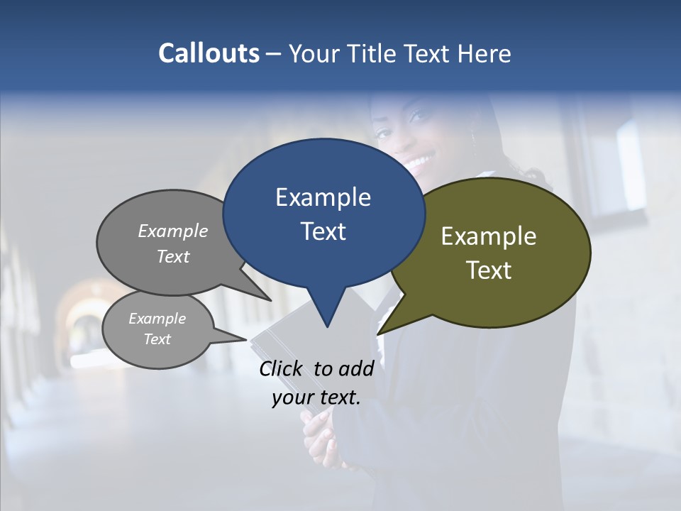 Contemporary Work Expression PowerPoint Template