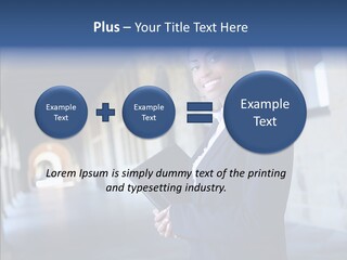 Contemporary Work Expression PowerPoint Template