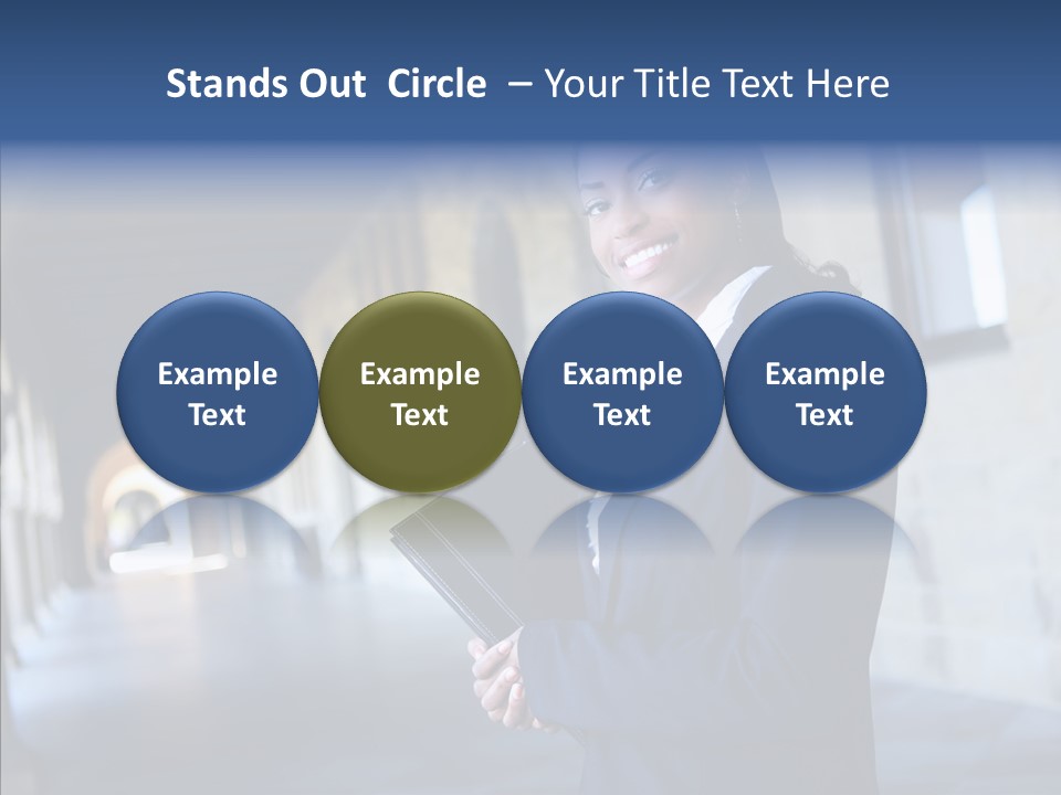 Contemporary Work Expression PowerPoint Template