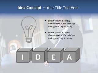 Contemporary Work Expression PowerPoint Template