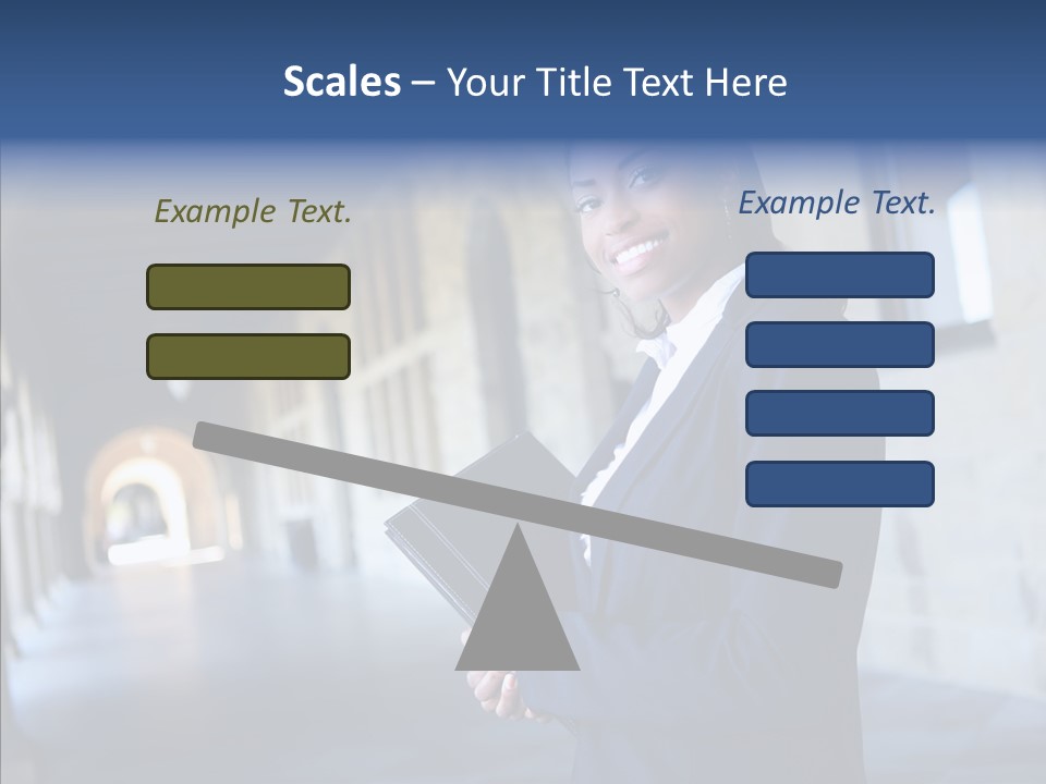 Contemporary Work Expression PowerPoint Template