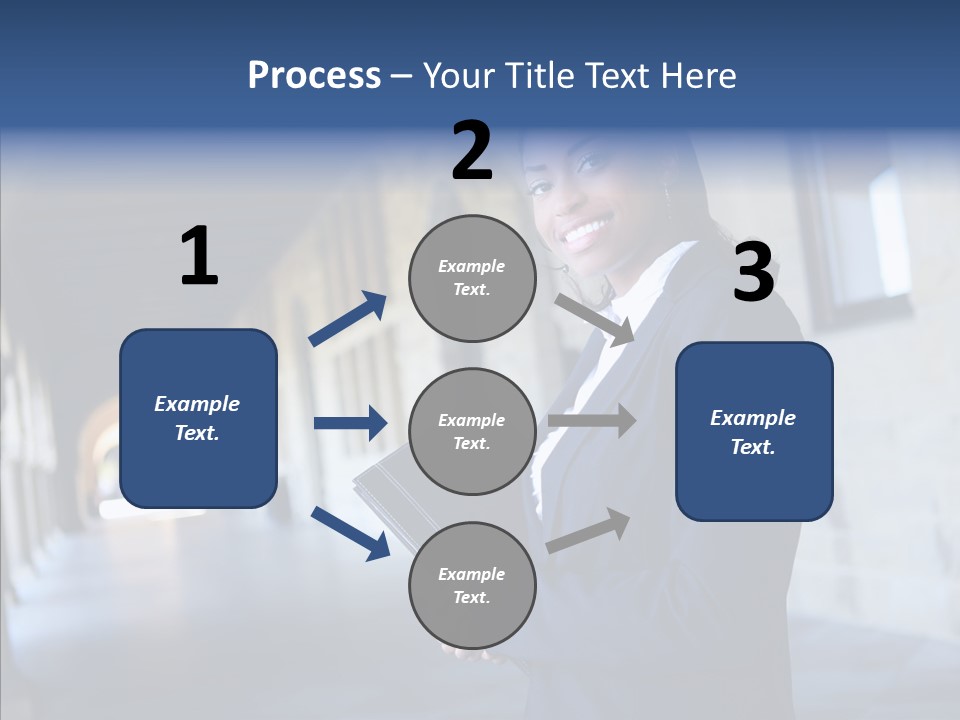 Contemporary Work Expression PowerPoint Template