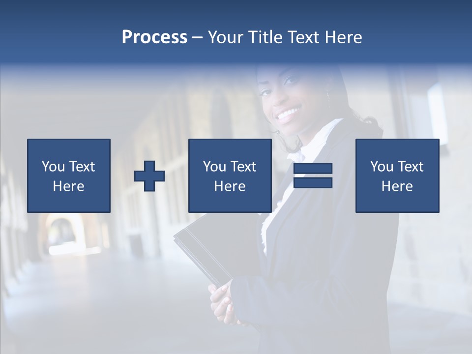 Contemporary Work Expression PowerPoint Template