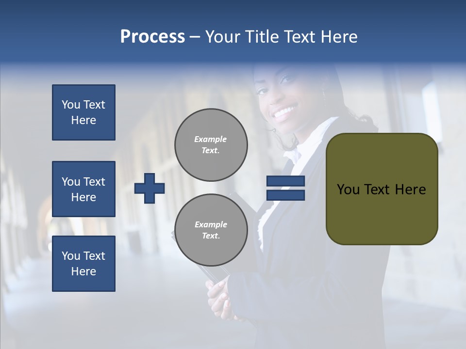 Contemporary Work Expression PowerPoint Template