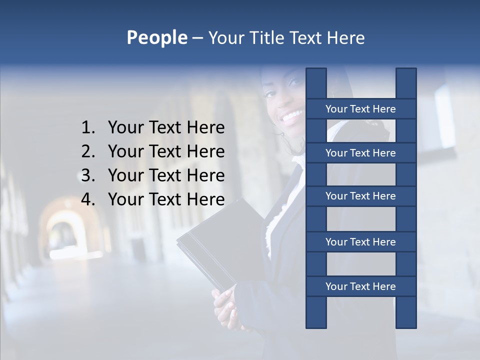Contemporary Work Expression PowerPoint Template
