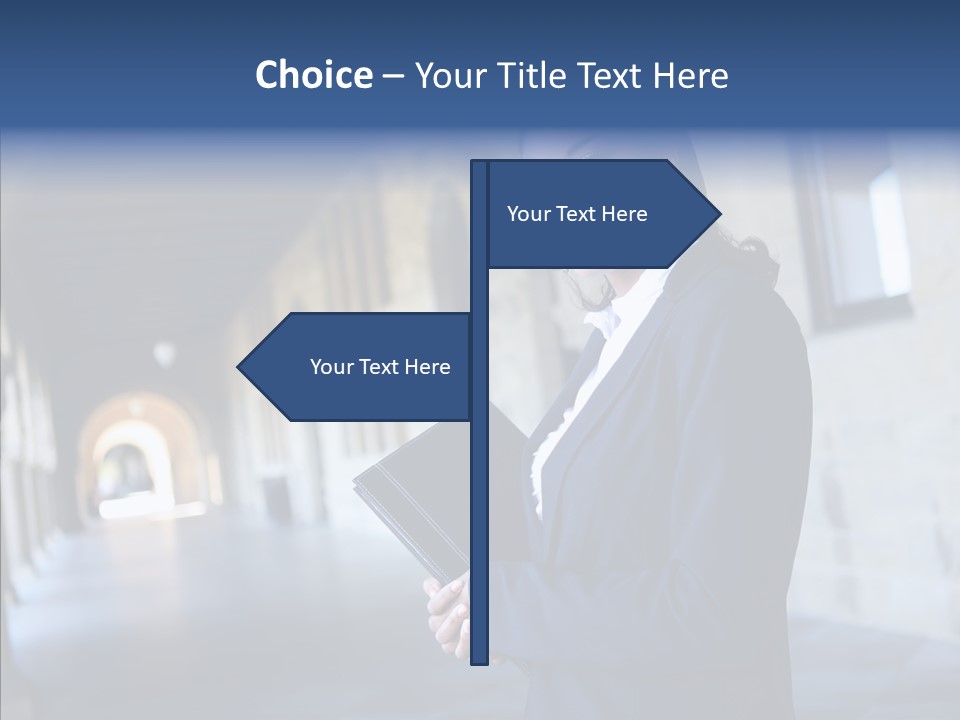 Contemporary Work Expression PowerPoint Template