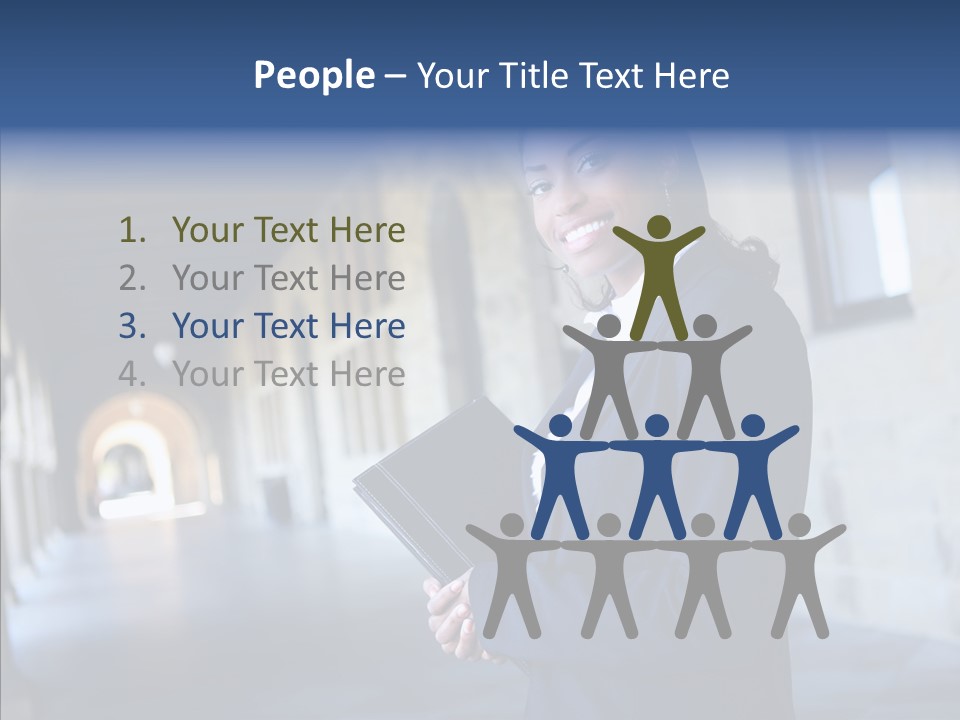 Contemporary Work Expression PowerPoint Template