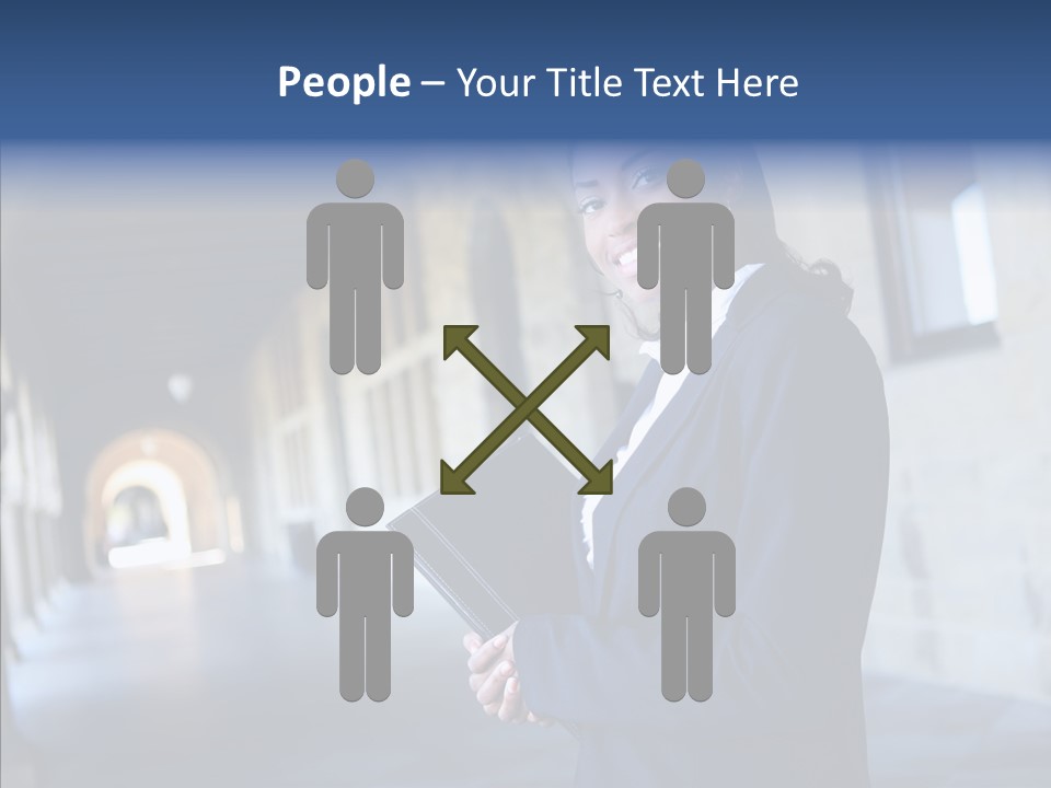 Contemporary Work Expression PowerPoint Template