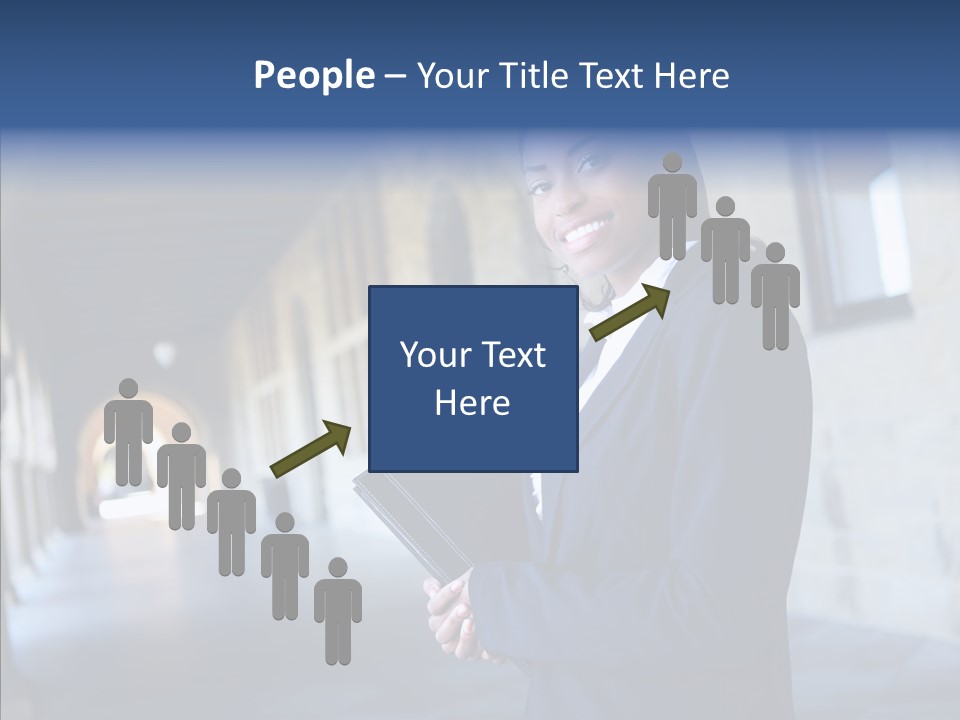 Contemporary Work Expression PowerPoint Template
