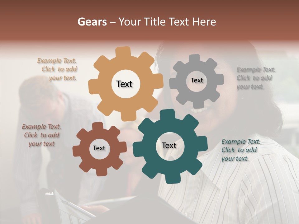 Boardroom Men American PowerPoint Template