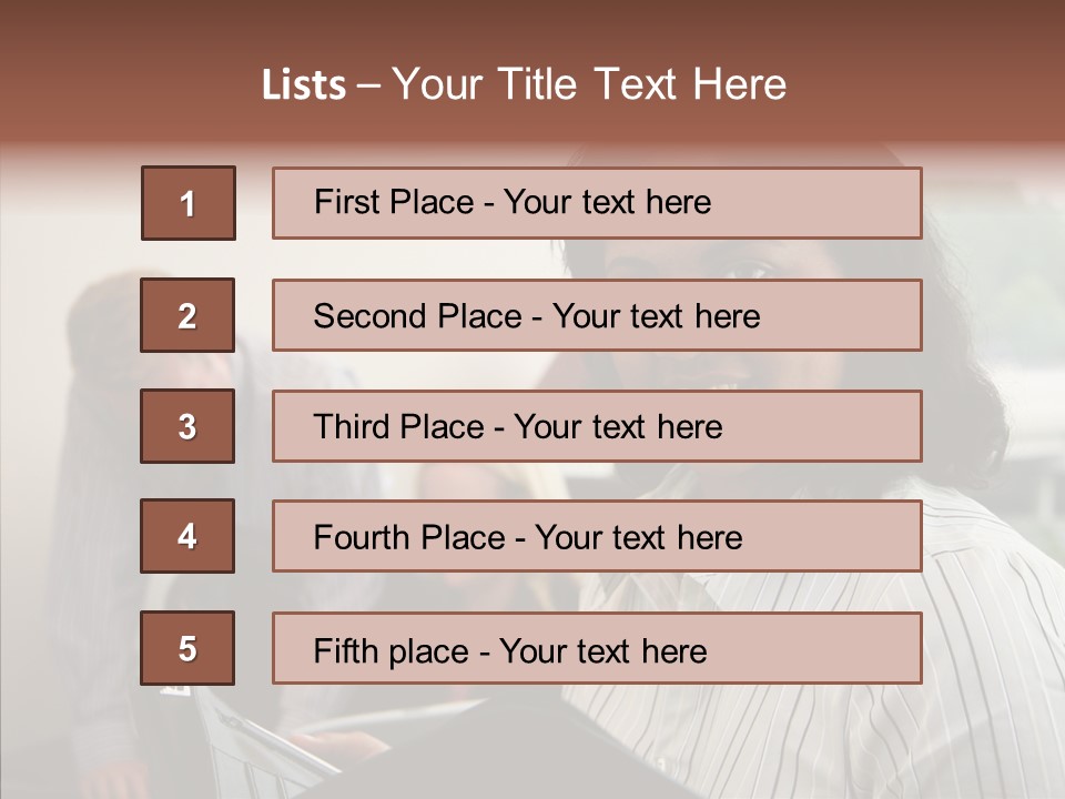 Boardroom Men American PowerPoint Template
