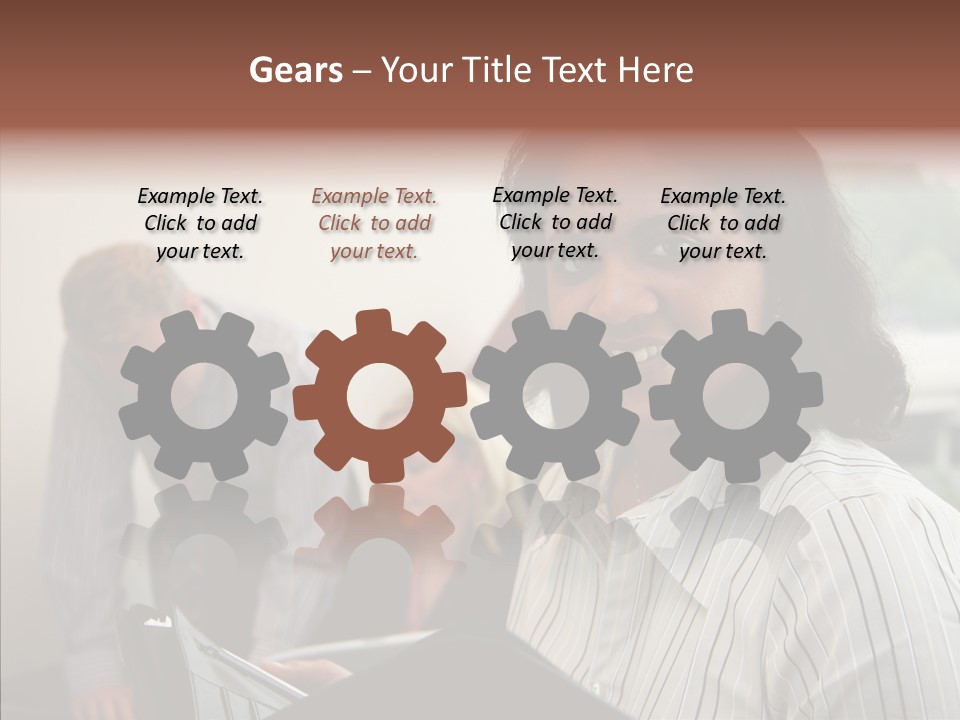 Boardroom Men American PowerPoint Template