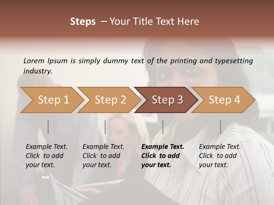 Boardroom Men American PowerPoint Template