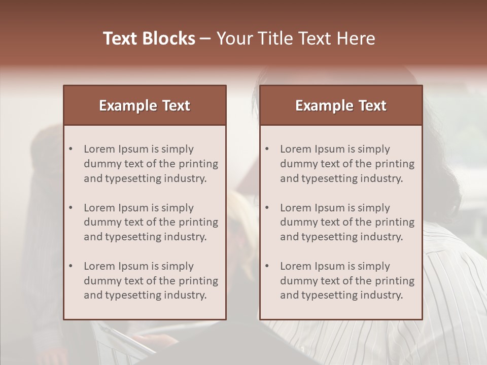 Boardroom Men American PowerPoint Template