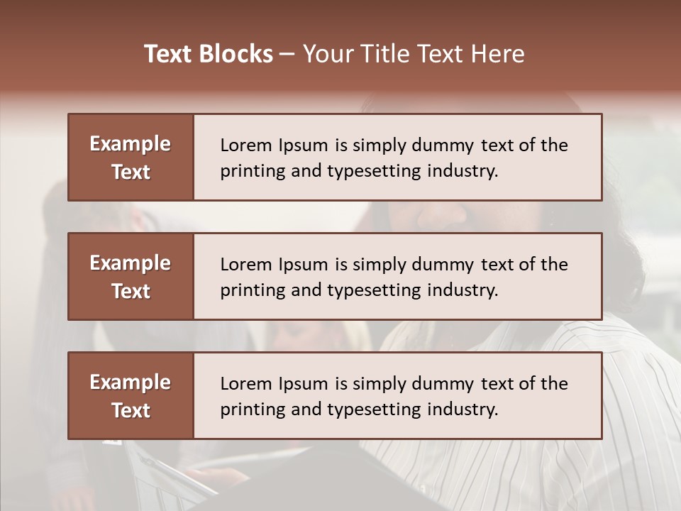 Boardroom Men American PowerPoint Template