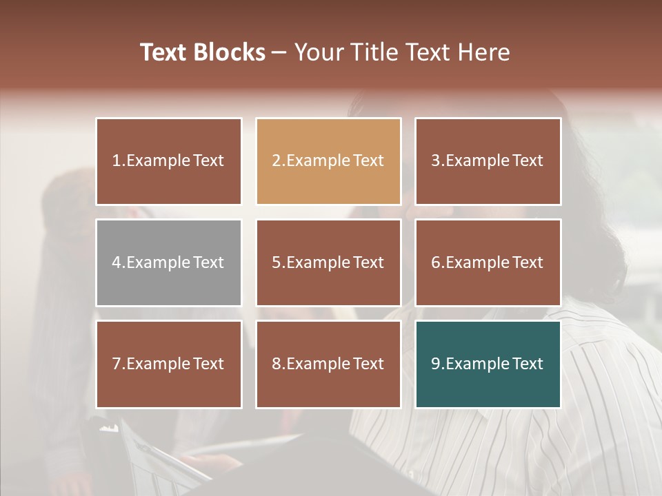 Boardroom Men American PowerPoint Template