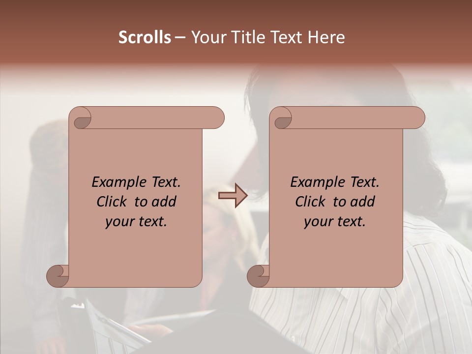 Boardroom Men American PowerPoint Template