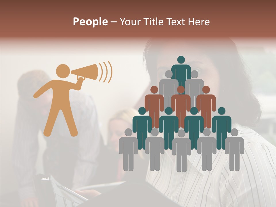 Boardroom Men American PowerPoint Template