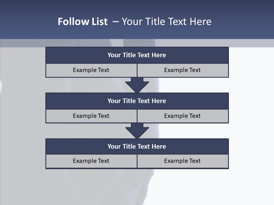 Torsos Buttocks Women PowerPoint Template
