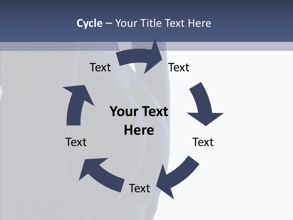 Torsos Buttocks Women PowerPoint Template
