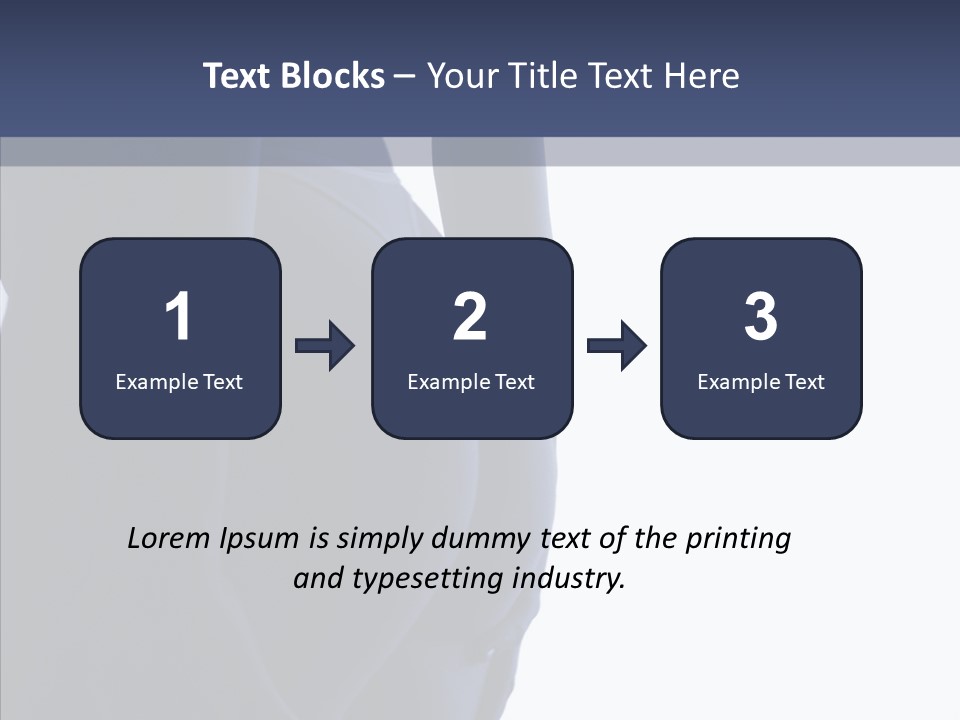 Torsos Buttocks Women PowerPoint Template