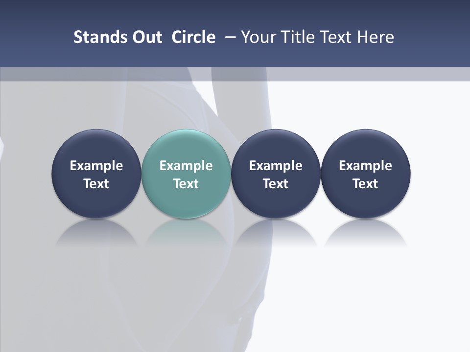 Torsos Buttocks Women PowerPoint Template