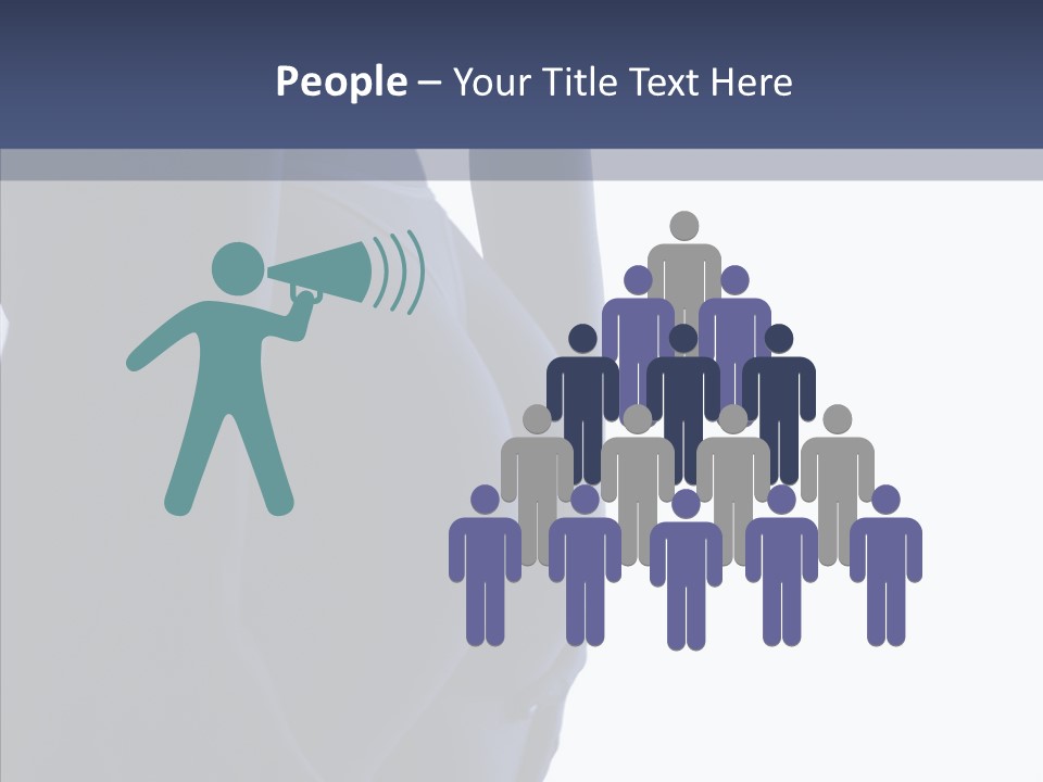 Torsos Buttocks Women PowerPoint Template