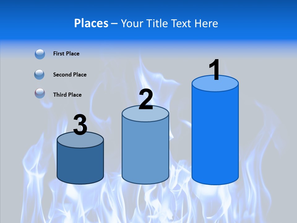 Flaming Beautiful Flambering PowerPoint Template