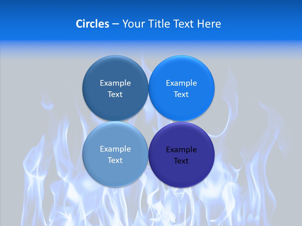 Flaming Beautiful Flambering PowerPoint Template