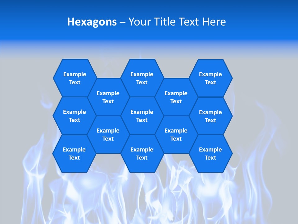 Flaming Beautiful Flambering PowerPoint Template