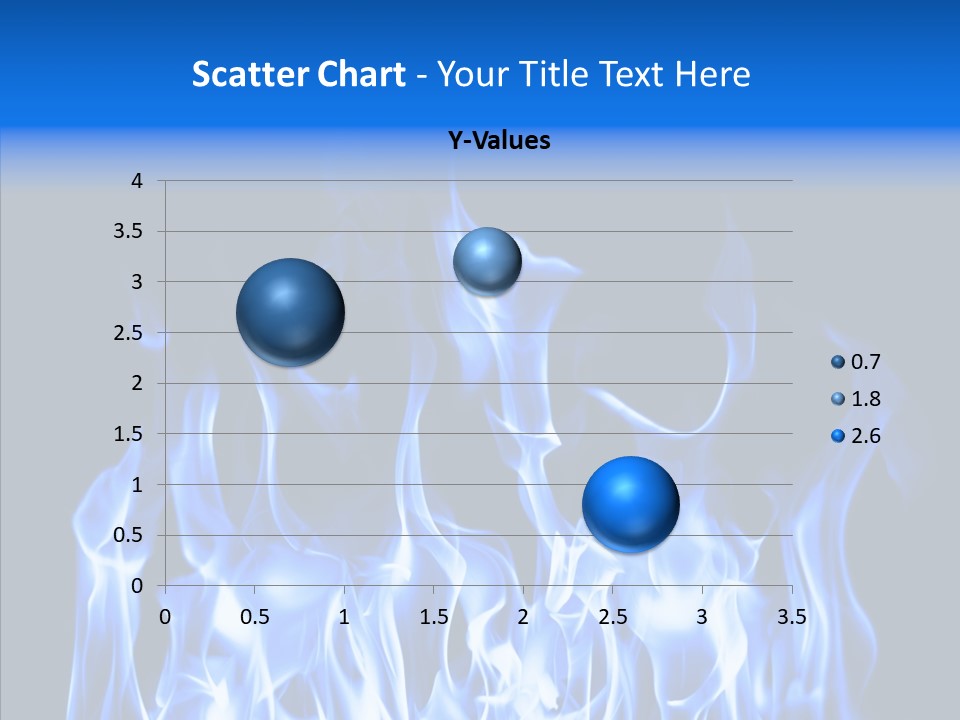 Flaming Beautiful Flambering PowerPoint Template