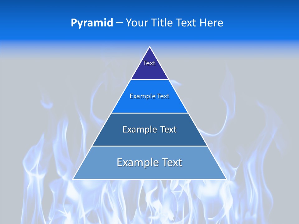 Flaming Beautiful Flambering PowerPoint Template