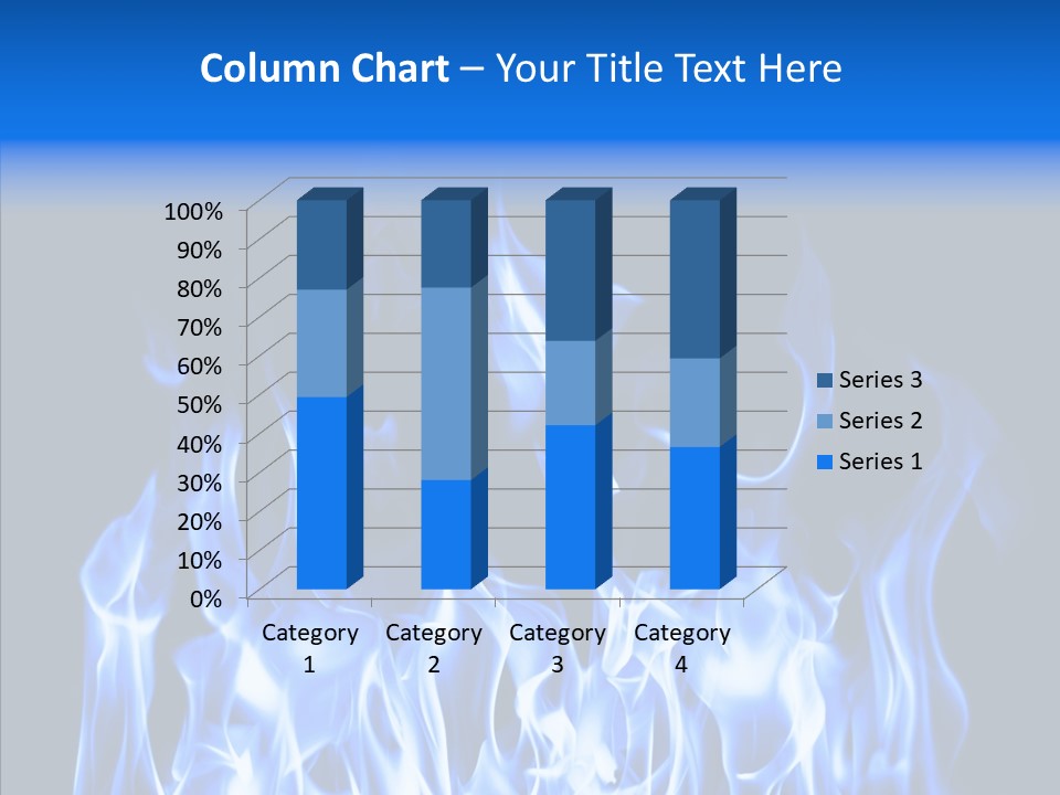 Flaming Beautiful Flambering PowerPoint Template