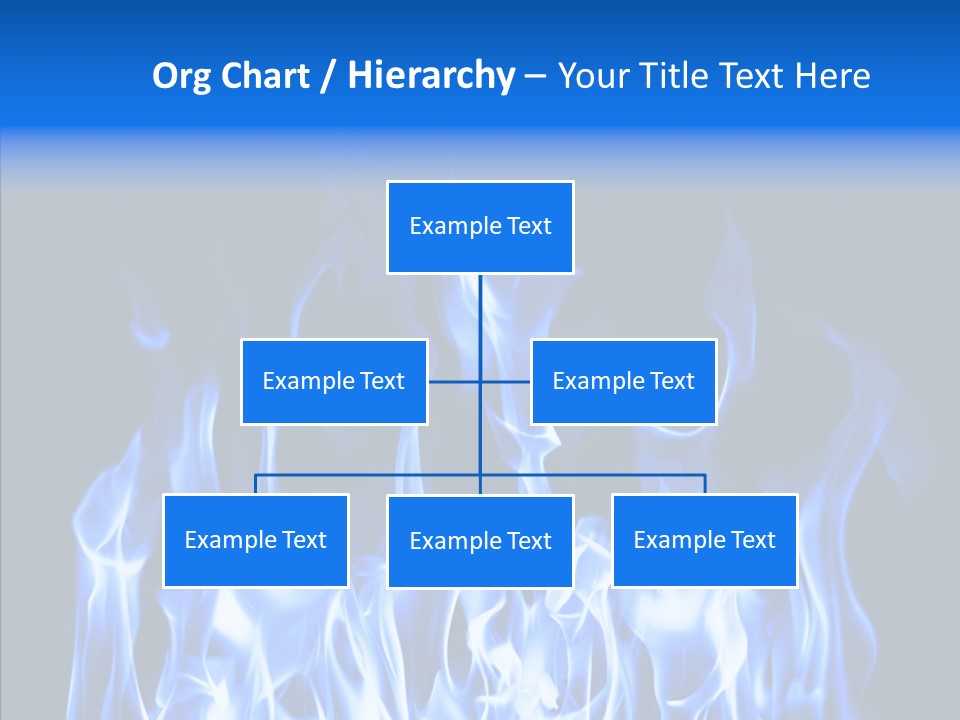 Flaming Beautiful Flambering PowerPoint Template