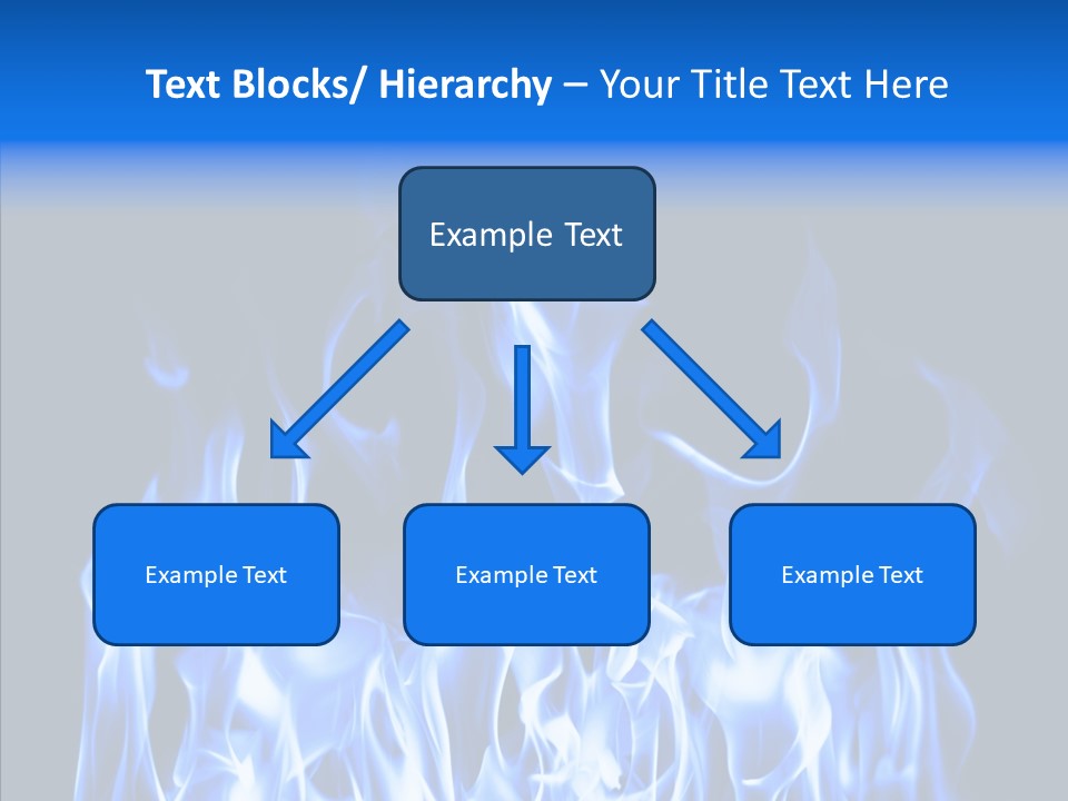 Flaming Beautiful Flambering PowerPoint Template