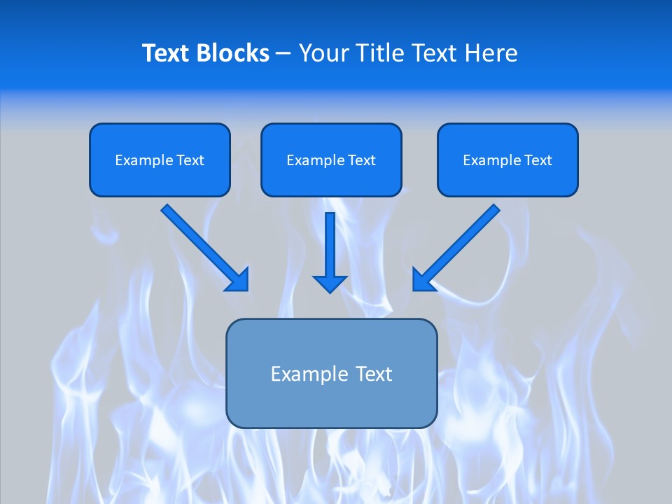 Flaming Beautiful Flambering PowerPoint Template