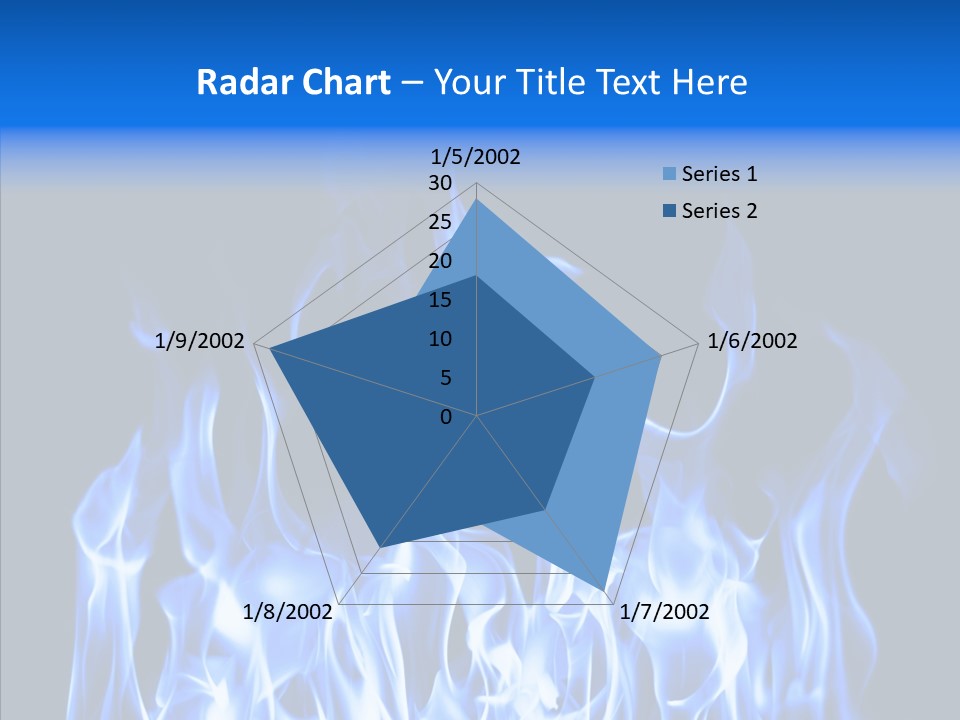 Flaming Beautiful Flambering PowerPoint Template