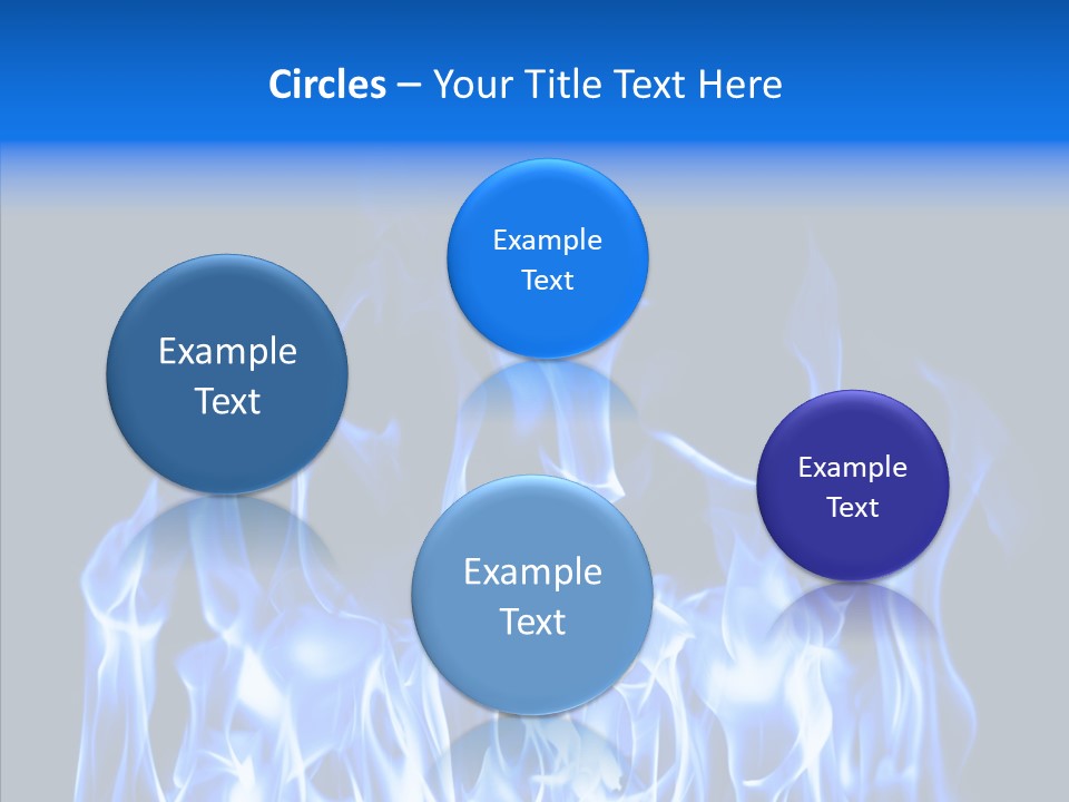 Flaming Beautiful Flambering PowerPoint Template