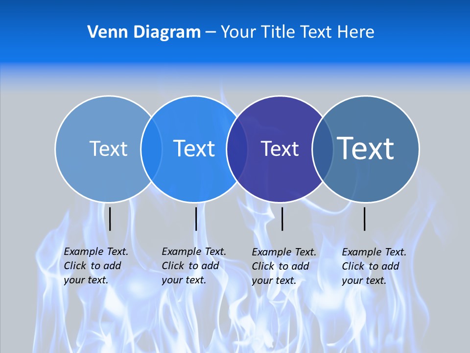 Flaming Beautiful Flambering PowerPoint Template