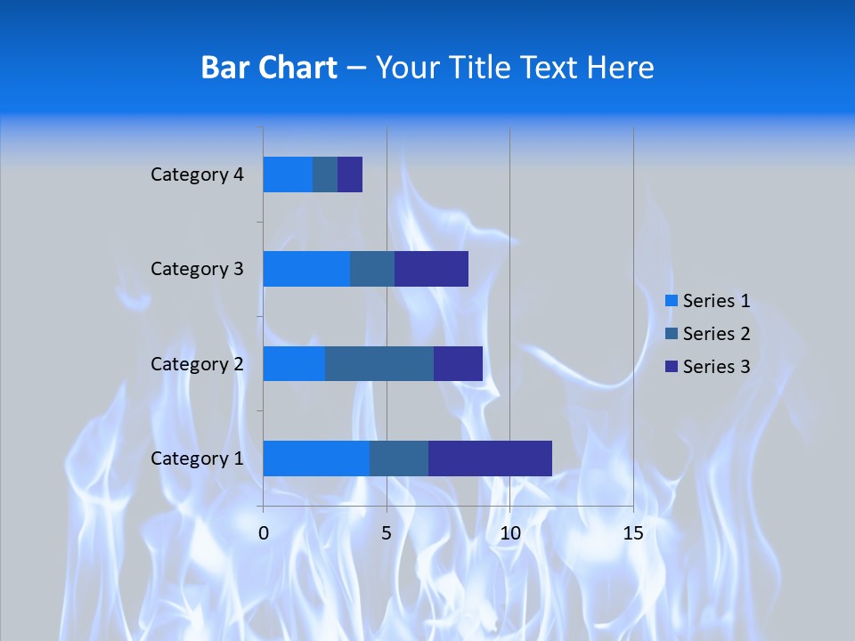 Flaming Beautiful Flambering PowerPoint Template
